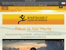 Tablet Screenshot of mindtrainer.it